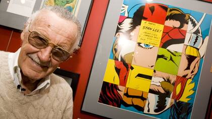 Stan Lee revolucionó las historietas con superhéroes que se convirtieron en íconos (Foto: Archivo)