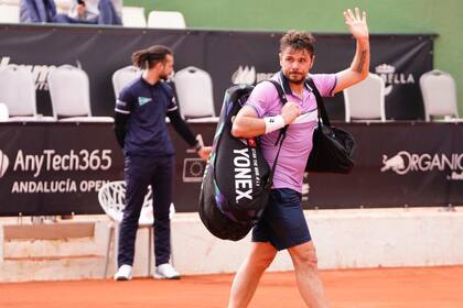 Stan Wawrinka volvió al tenis luego de un año y cayó en el Challenger de Marbella.