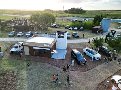 Stand de Jeep en Summer Car Show.