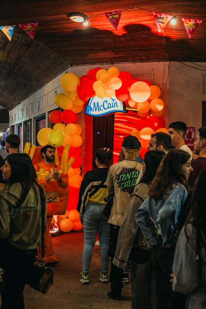 Stand de McCain en le Burger Palusa 2024.