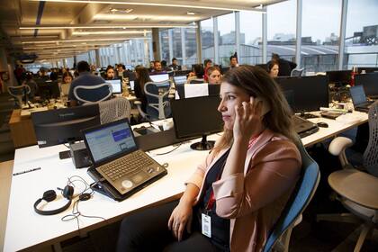 Stefania Masitto utilizó la línea de asesoramiento financiero de Accenture