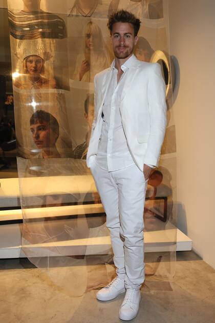 Stefano en el desfile de
Tramando, a principios de mes.