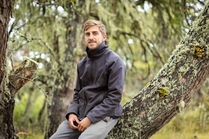 Stefen Schroeder desciende de pioneros y guía los trekkings de Pristine.