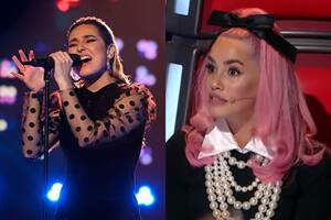 Steffania Úttaro dejó sin palabras a Lali Espósito por su increíble performance en La voz argentina