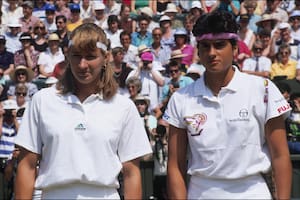 El día que Sabatini estuvo a dos puntos de ganar Wimbledon y ser la número 1 del mundo