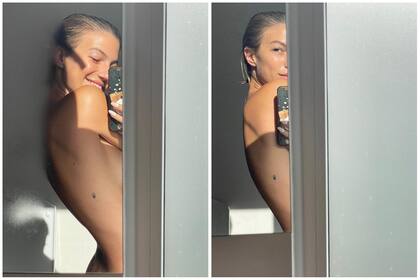 Stefi reveló el pequeño tatuaje que tiene en la espalda (Foto: Instagram @stefroitman)