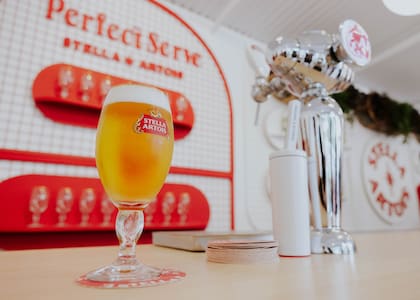 Stella Artois siempre presente en el Argentina Open.