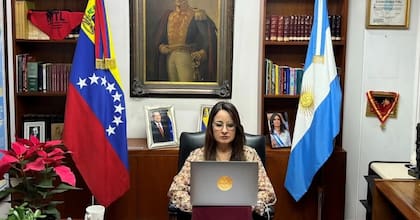 Stella Lugo, embajadora de Venezuela en la Argentina
