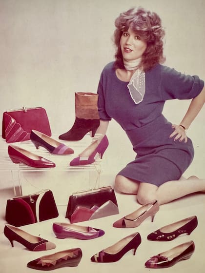 Stella Maris Muñoz empezó como modelo de zapatos