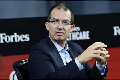 Stephane Bancel, CEO del fabricante de vacunas Covid-19 Moderna 