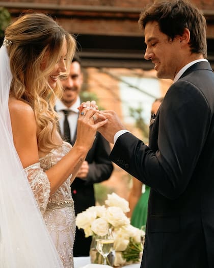 Stephanie Demner y Guido Pella se casaron el 13 de diciembre por civil y el 20 tuvieron su fiesta (Foto: Instagram @stephaniedemner)