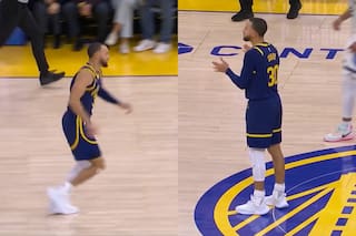 Por qué volvieron a expulsar a Stephen Curry de un partido