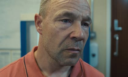 Stephen Graham en una escena de "Adolescencia"