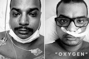 Stephen Harmon documentó su batalla contra el coronavirus