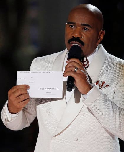 Steve Harvey se arrepiente de haber tomado responsabilidad por error en Miss Universo 2015 (Miss Universe)