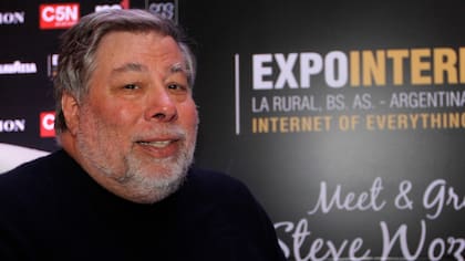 Steve Wozniak a su paso por la Argentina