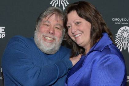 Steve Wozniak y su mujer Janet Hil en una foto reciente