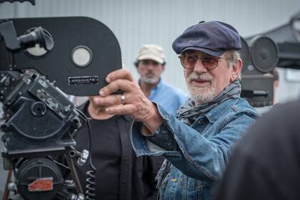 Steven Spielberg rodando The Post, que llega el jueves a las salas locales tras haber sido nominada al Oscar a mejor película