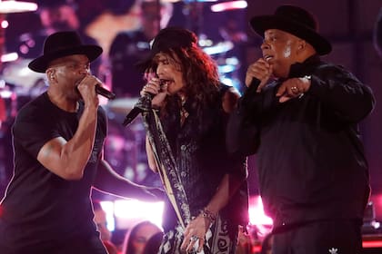 Aerosmith fue uno de los grupos homenajeados a lo lardo de la ceremonia