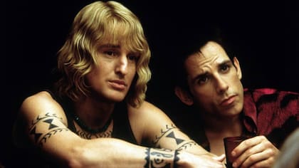 Stiller junto a Owen Wilson, en Zoolander, uno de los títulos más populares que protagonizó y dirigió