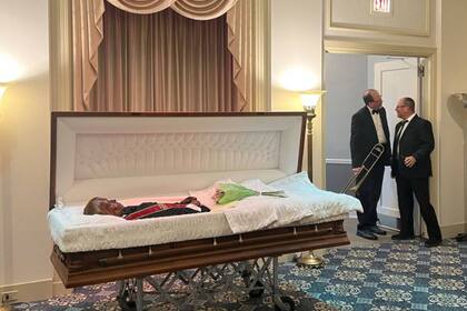 Stoneman Willia permaneció 128 años en la funeraria Auman, en Reading, Pensylvania