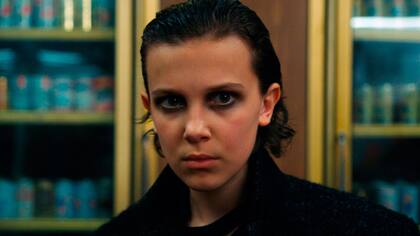 Millie Bobby Brown como Eleven, en Stranger Things