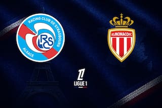 Strasbourg venció por 5-4 a Monaco, por la Liga de Francia 2025
