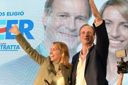 Stratta y Bordet celebraron el triunfo en las elecciones entrerrianas