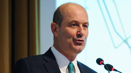 Sturzenegger, ayer en la conferencia