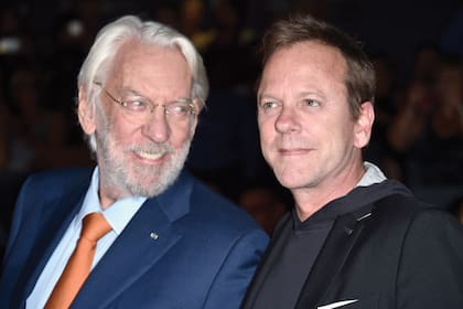 Su abuelo Donald Sutherland y su padre, Kiefer.
“Estoy muy orgullosa de mi familia, la verdad es que siempre los
admiré como actores”, afirmó