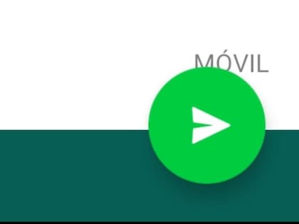 Su contacto le llegará como mensaje