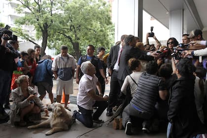 Su cuñada, ayer, al anunciar su muerte