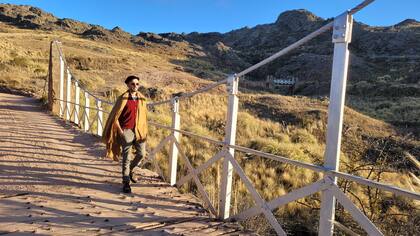 Su "edén añorado". Así describe David Izquierdo al pueblo cordobés donde vivieron sus abuelos y que él eligió para echar raíces hace un par de años.