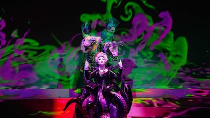 Su interpretación de Úrsula en La Sirenita fue un antes y un después en su carrera teatral (Foto: Instagram @evelynbotto)