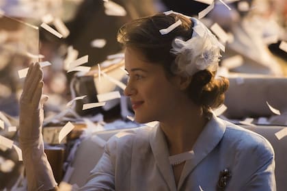 Su majestad: Claire Foy interpreta a la joven reina.