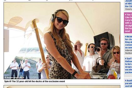 Su momento de gloria, Paris, la DJ de José Ignacio