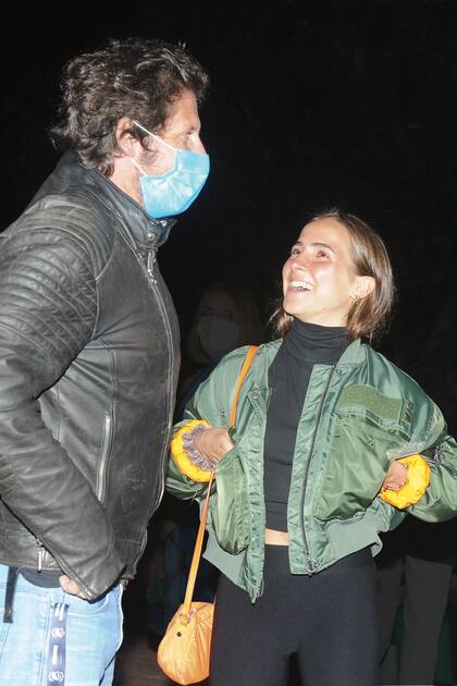 Su novio y su hija tienen una relación de mucha confianza y complicidad.