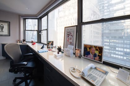 Su oficina, el lugar donde siempre está el recuerdo del su amado Daniel.