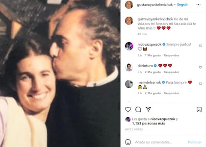 Su padre también le dedicó un tierno mensaje.