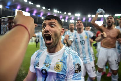 Su participación en la Copa América con la Argentina, la última actividad futbolística del Kun Agüero