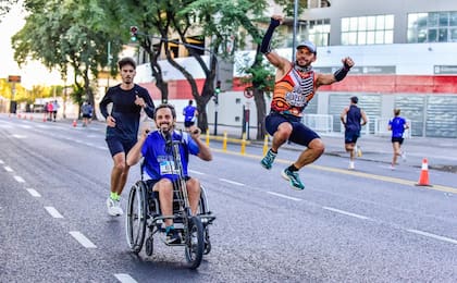 Su primera carrera fue la San Silvestre, pero habría muchas más, como la de la Unión Europea