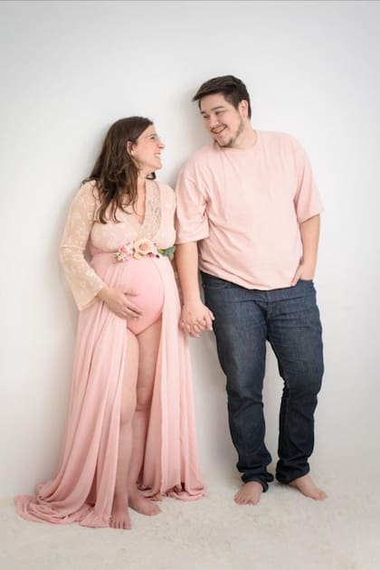 Su primera hija en camino