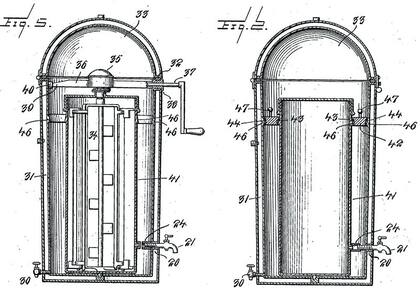 Su primera patente la consiguió en 1912, cuando tenía 25 años, para una máquina de hacer helados que permitía fabricarlos más rápidamente con un uso mínimo de hielo.