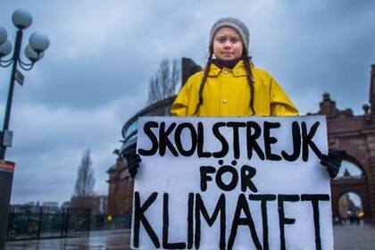 Su protesta comenzó en agosto de 2018 frente al Parlamento sueco