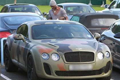 Su último auto fue ploteado horas después de ser adquirido