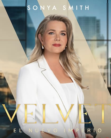 Su último papel fue para Telemundo en la serie Velvet, El nuevo Imperio (Instagram/@sonyasmith23)