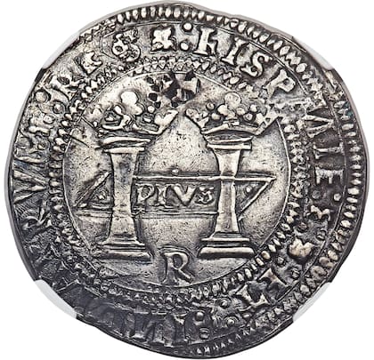 Su valor nominal era de ocho reales