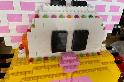 Su versión de Agatha con LEGO