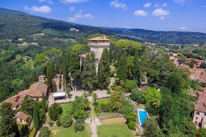 Su vista panorámica permite disfrutar de la Toscana en las alturas