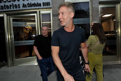 Suar concurrió al lugar junto al también gerente de programación de Eltrece, Pablo Codevilla